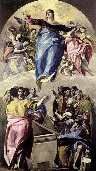 The Assumption of the Virgin, El Greco